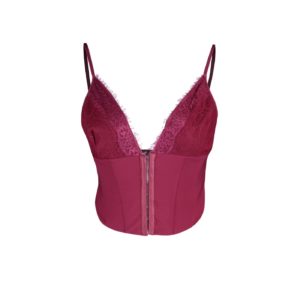 Trendyol Claret Red Lace Detailed