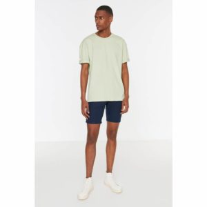 Trendyol Mint Men's Relaxed Fit 100% Organic Cotton