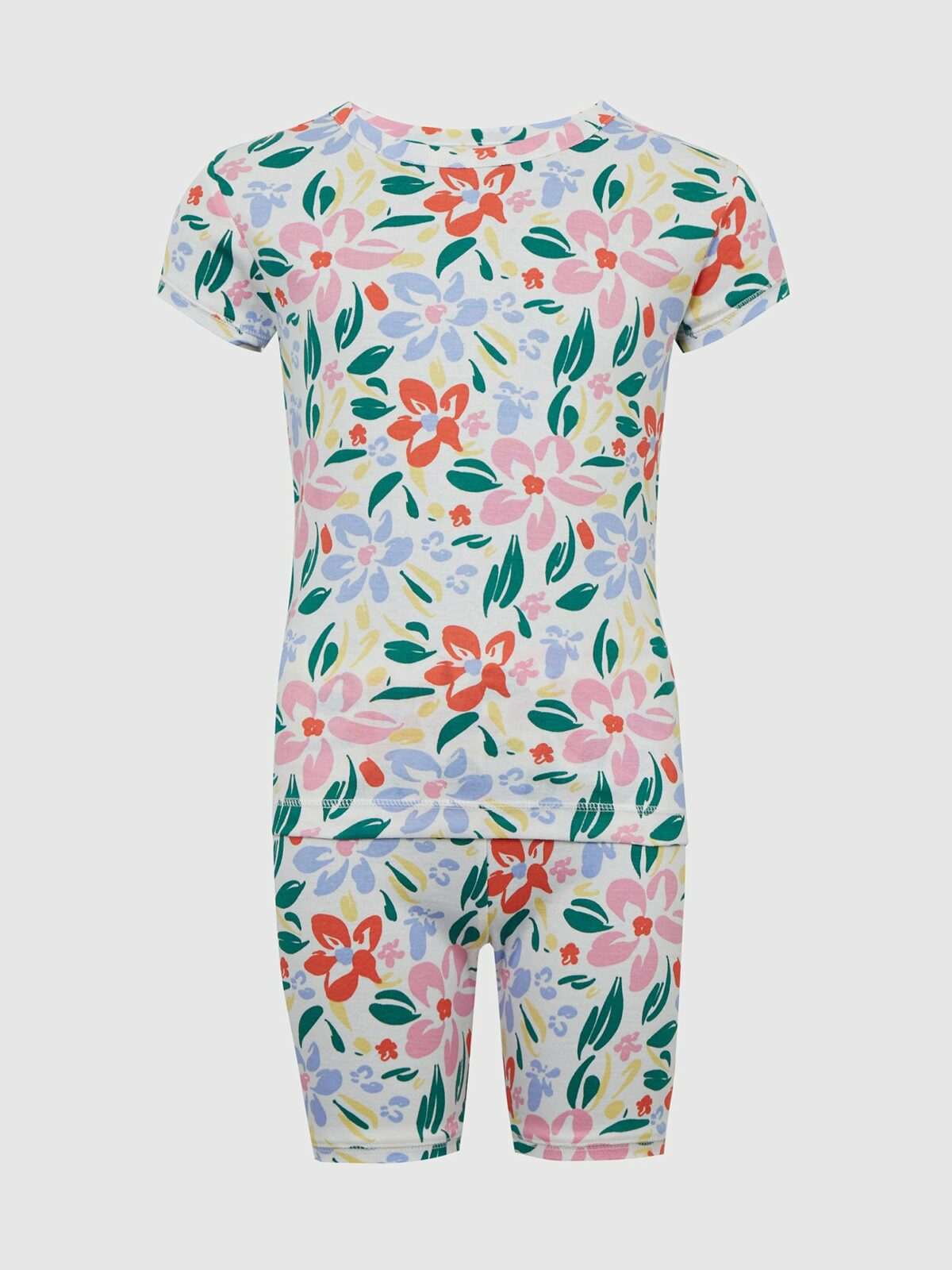 GAP Dětské krátké pyžamo floral