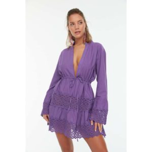 Trendyol Lilac Lace Detailed