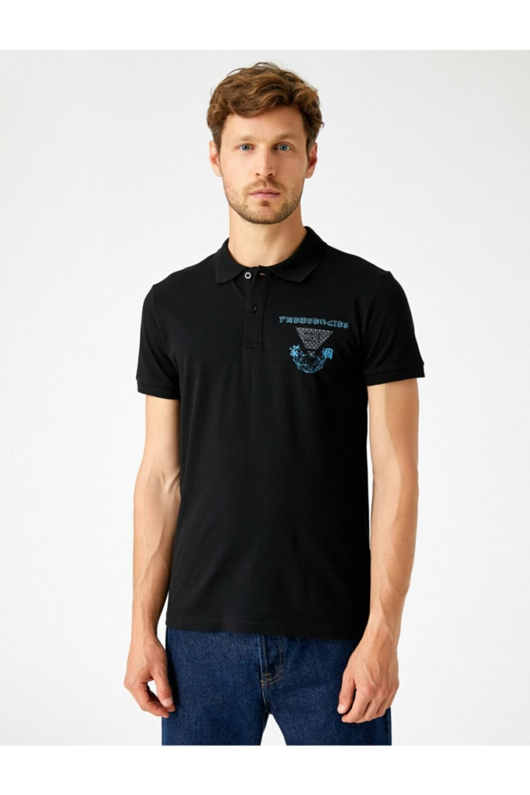 Koton Polo T-shirt - Black