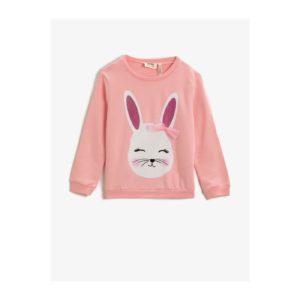 Koton Rabbit Printed Sweatshirt