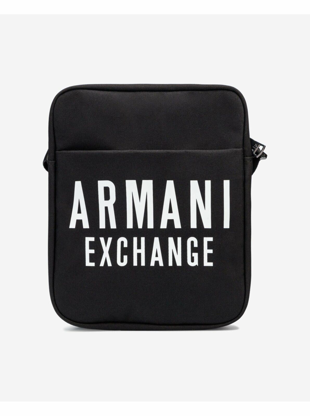 Černý pánský cross body bag Armani