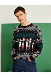 Koton Rick And Morty Oversize Sweater
