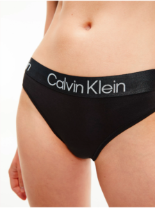 Černé dámské kalhotky Calvin Klein Structure
