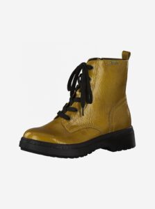 Žluté kotníkové boty Tamaris -