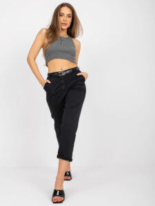 High-waisted trousers from Moore
