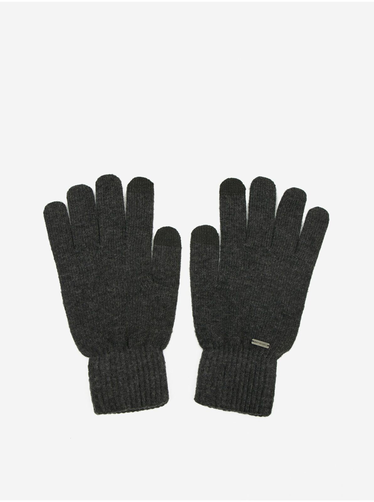 Tmavě šedé pánské rukavice Tom