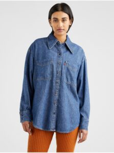 Levi's Modrá dámská džínová oversize košile Levi's® Jadon -