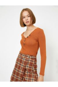 Koton Button Detailed Sweater