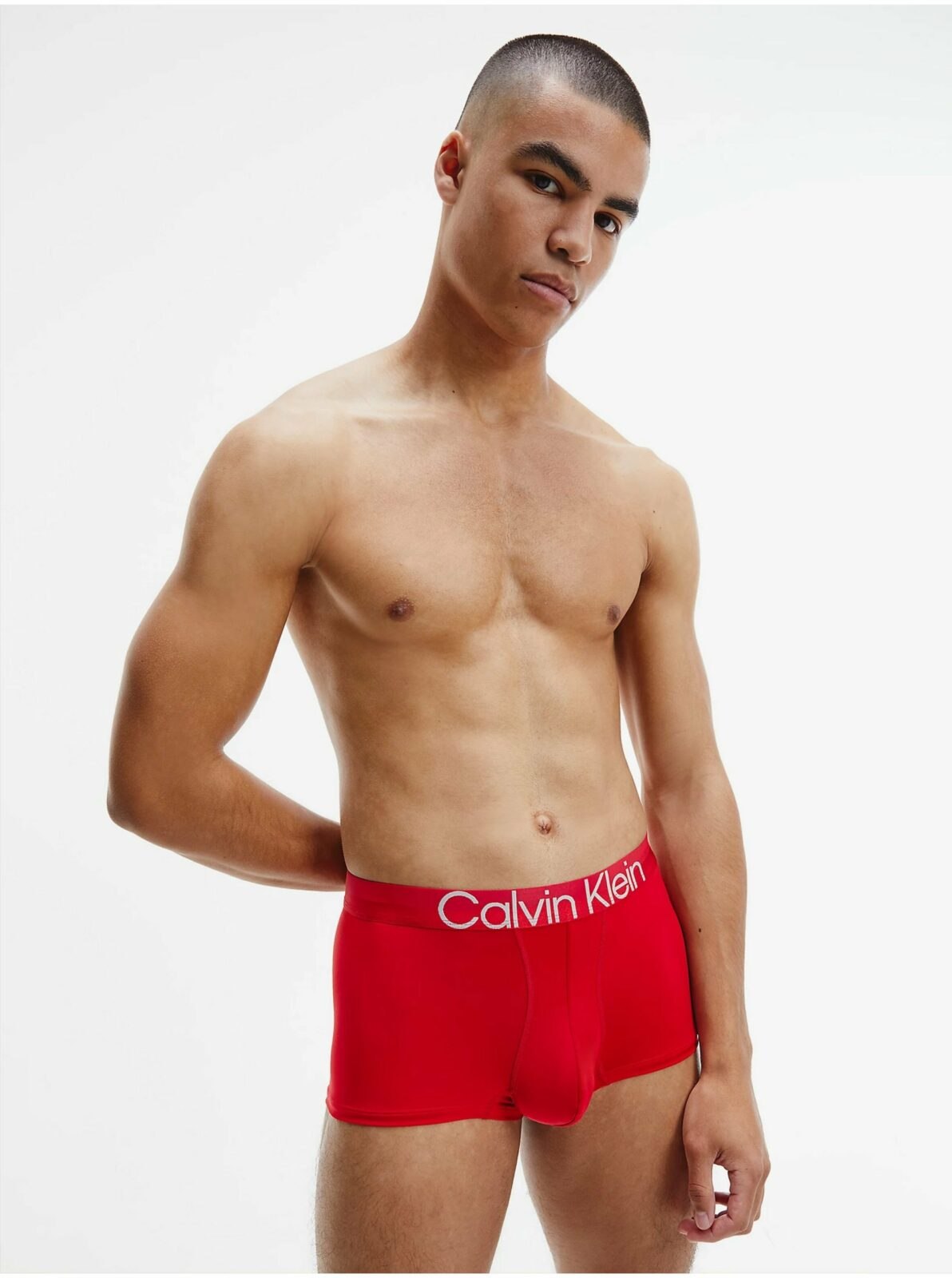 Červené pánské boxerky Calvin Klein