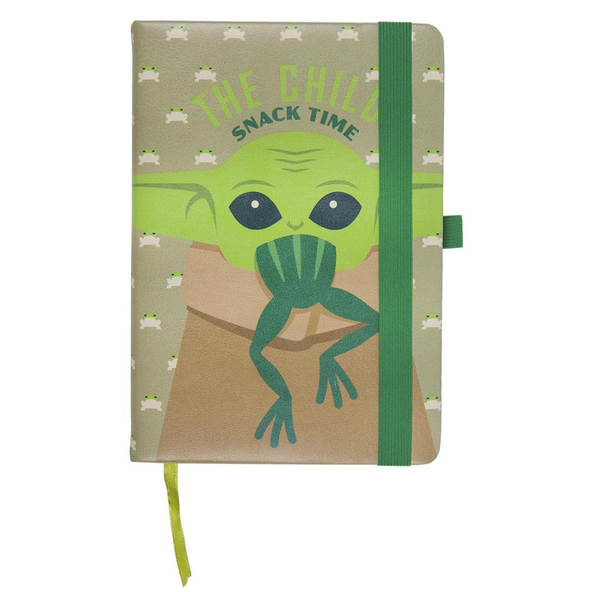 NOTEBOOK FAUX-LEATHER THE MANDALORIAN