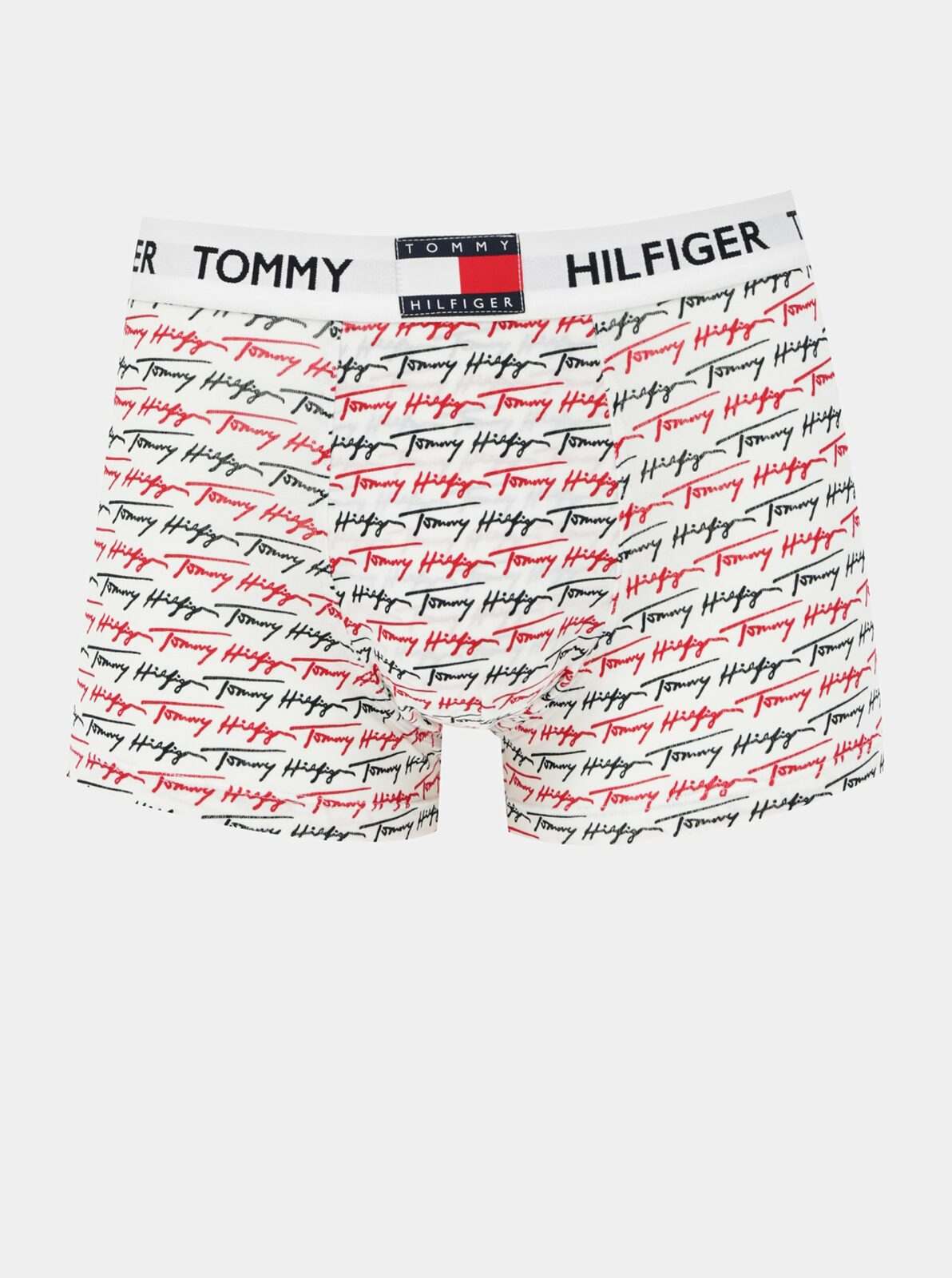 Bílé pánské vzorované boxerky Tommy