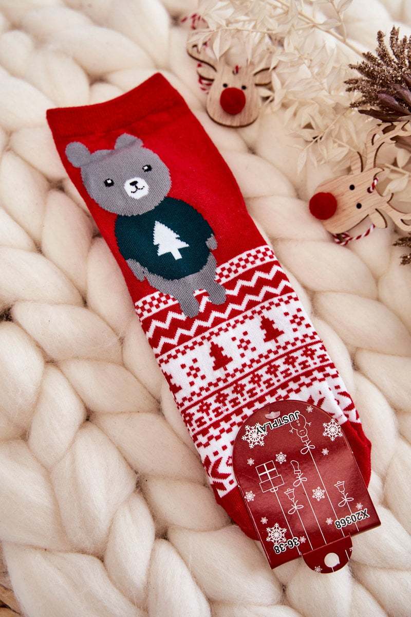 Dámské Ponožky Vánoční Vzory S