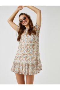 Koton Patterned Summer Dress