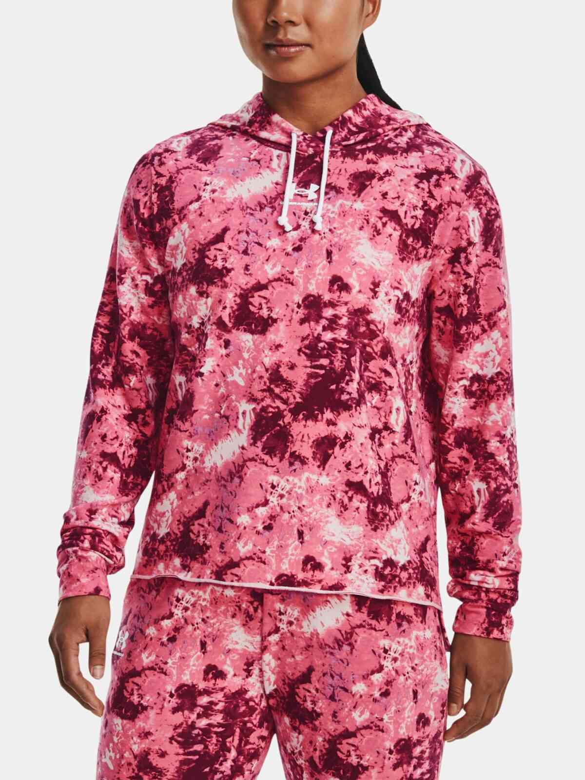 Under Armour Mikina Rival Terry Print