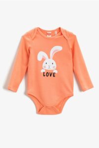 Koton Baby Girl Rabbit Printed