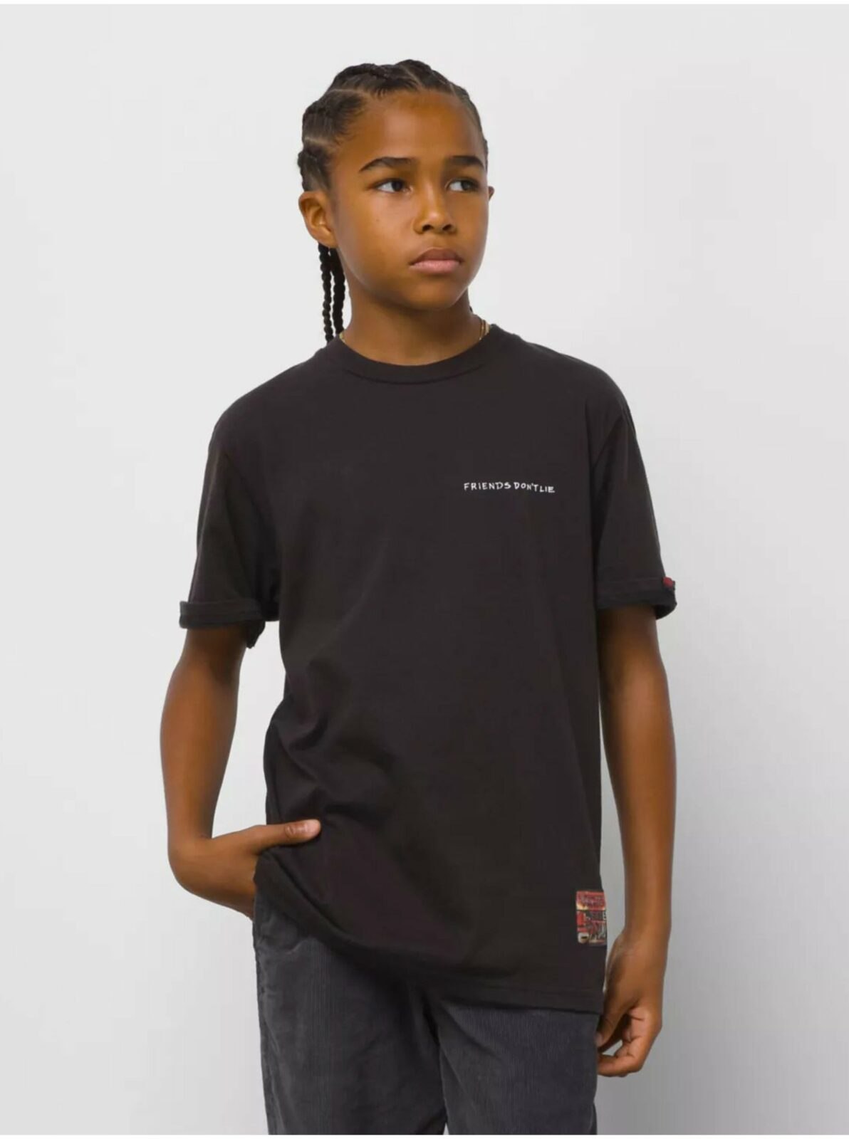 Černé dětské tričko VANS