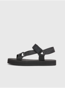 Černé pánské sandály Tommy Hilfiger -