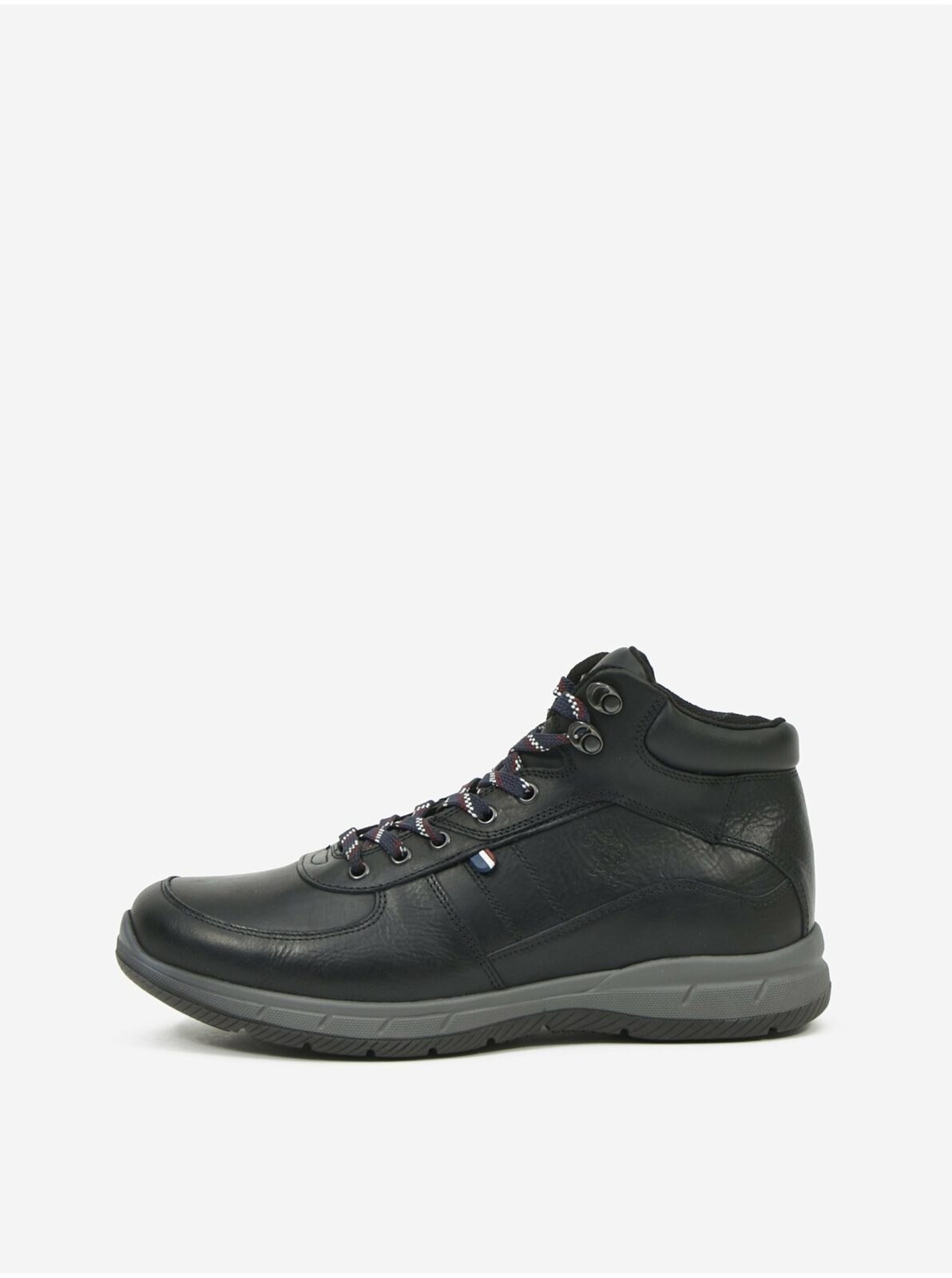 Černé pánské kotníkové boty U.S. Polo