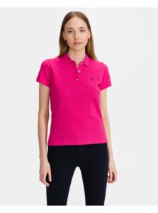 Růžové dámské polo tričko GANT MD. Summer -