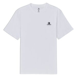 Bílé pánské tričko Converse Embroidered Star Chevron Tee -