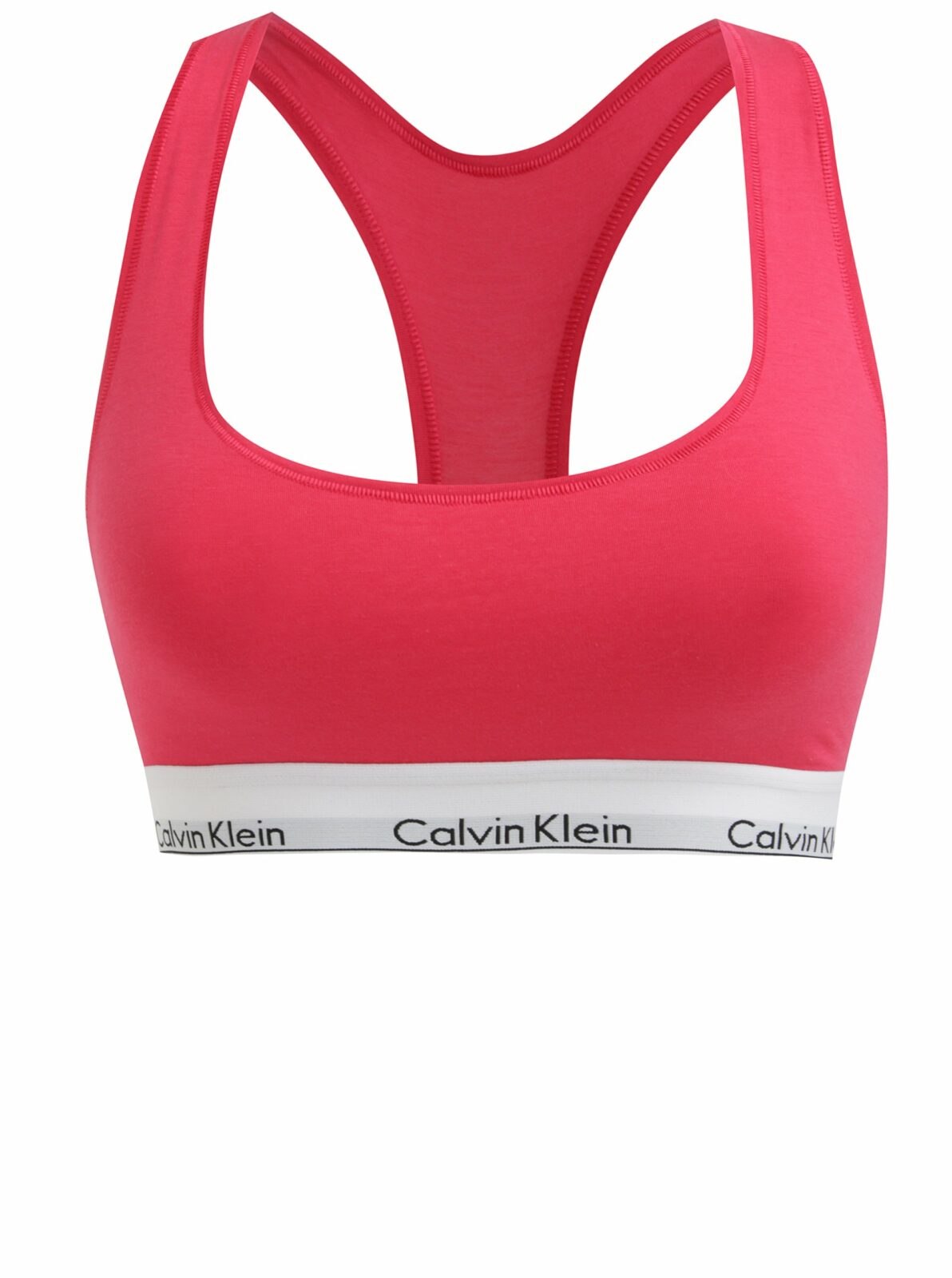 Růžová dámská sportovní podprsenka Calvin Klein