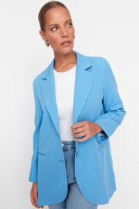 Trendyol Blue Blazer Jacket