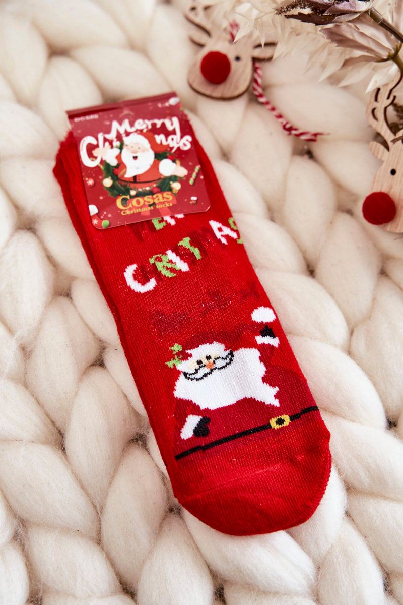 Dětské vánoční ponožky Svatý Mikuláš