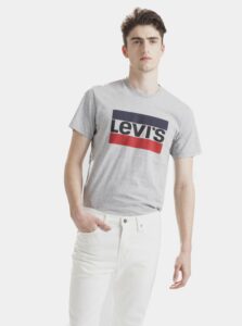 Levi's Šedé pánské tričko s potiskem Levi's® -