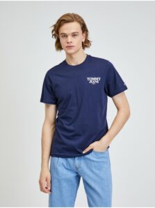 Tmavě modré pánské tričko Tommy Jeans