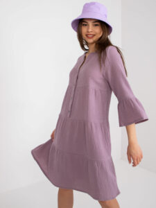 Light purple oversize dress with