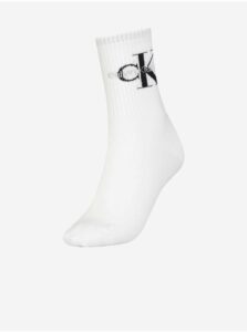 Bílé dámské ponožky Calvin Klein