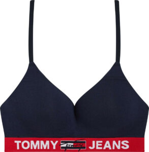 Tmavě modrá podprsenka Tommy Jeans