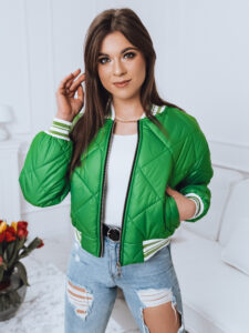 Women's jacket BOMBER green