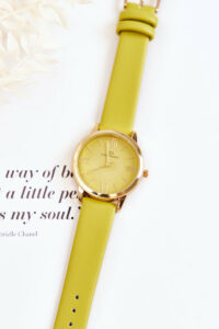 Women's watch on a leather strap