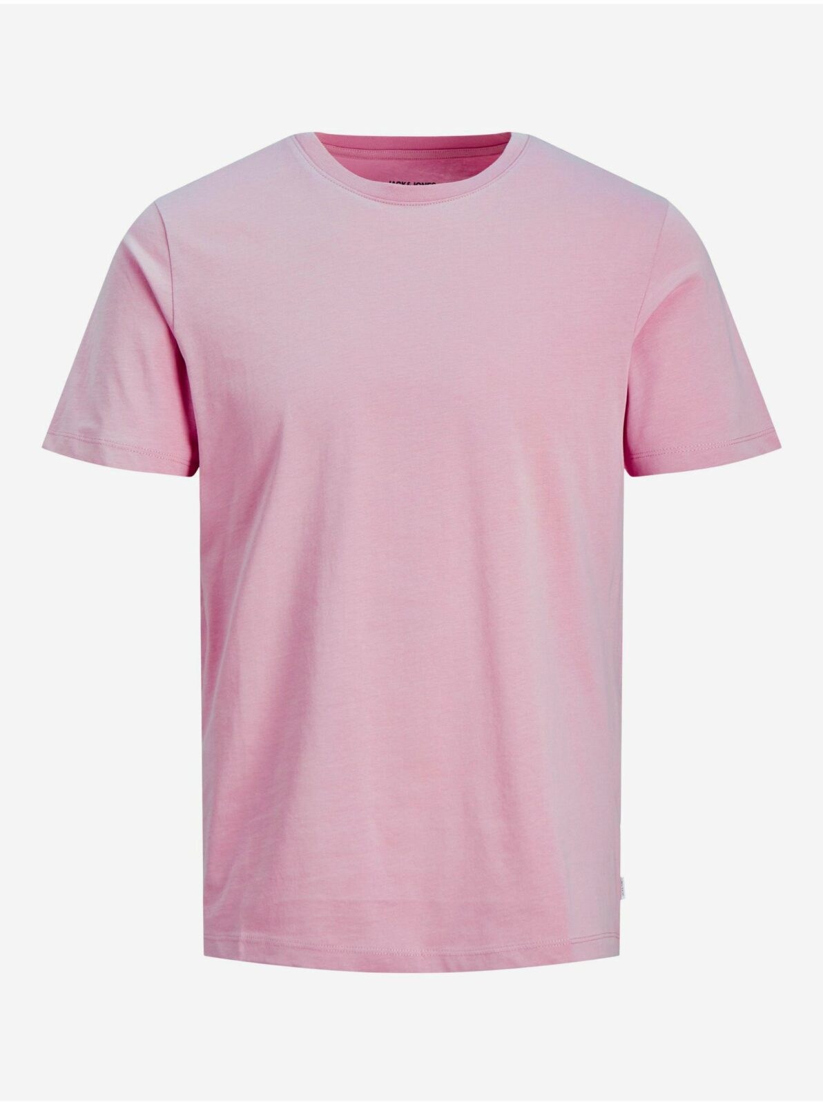 Růžové pánské basic tričko Jack &