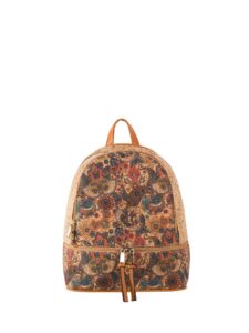 Light brown women's backpack with