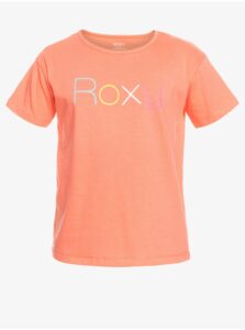 Oranžové holčičí tričko Roxy Day And