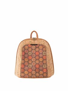 Light brown summer backpack