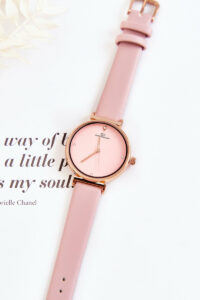 Women's Classic Watch On A Leather Strap