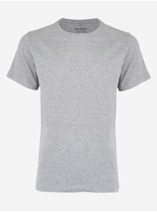Světle šedé žíhané basic tričko Blend
