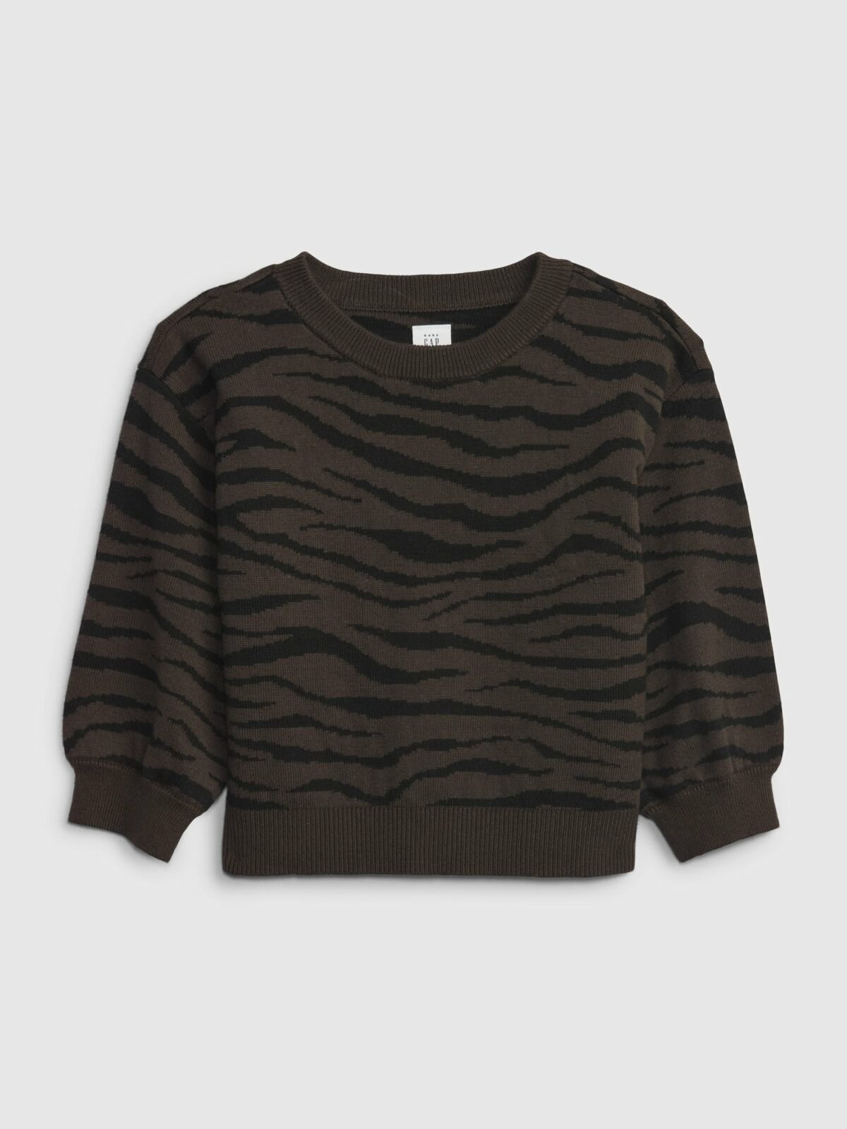 GAP Dětský bavlněný svetr zebra
