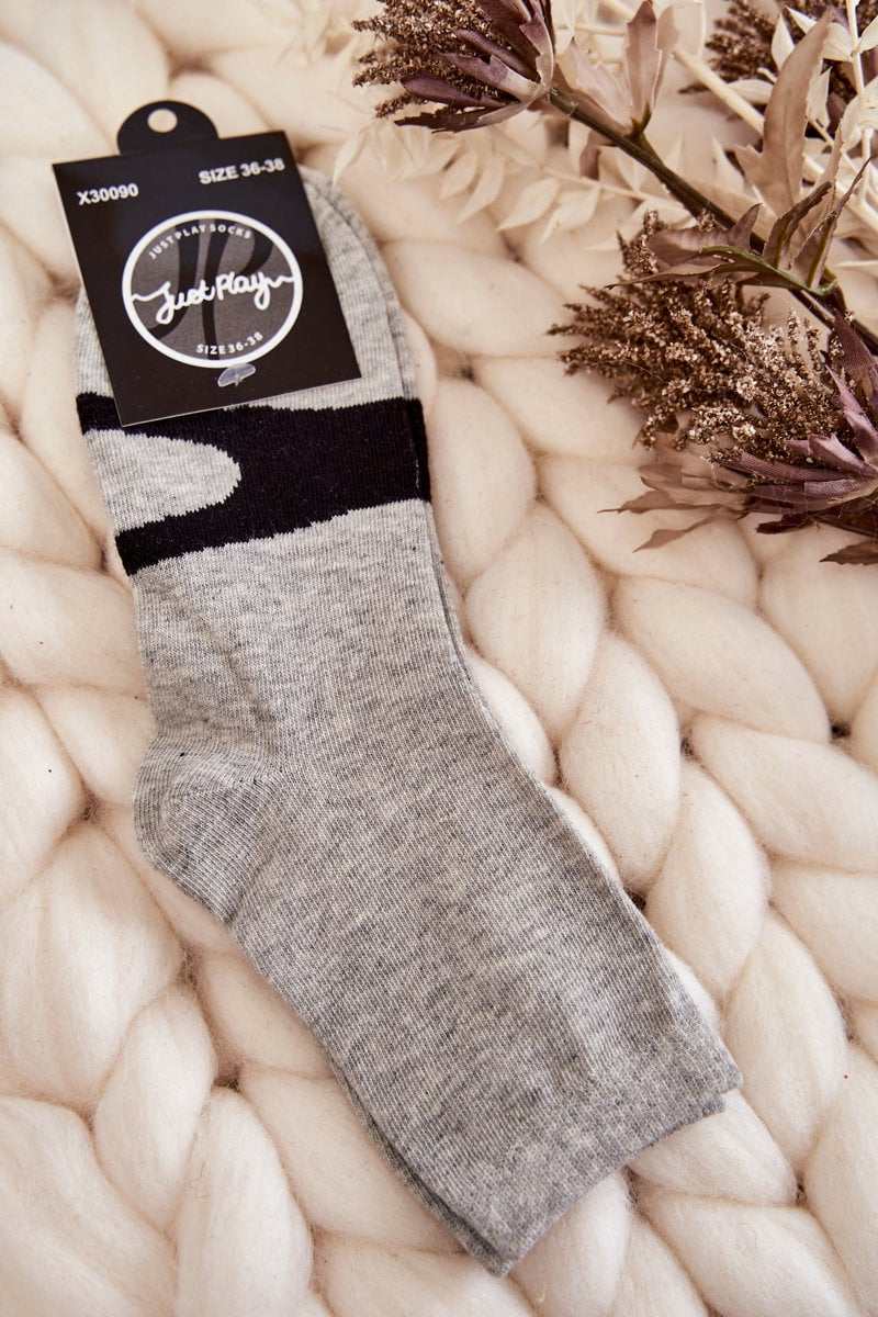 Dámské bavlněné ponožky černý