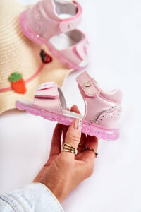 Comfortable Children's Sandals With Decoration