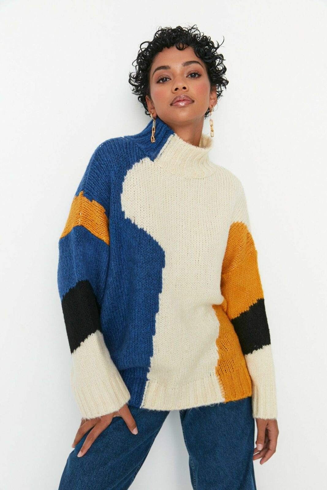 Trendyol Sweater - Multi-color -