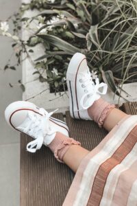 Kids' Classic Sneakers White