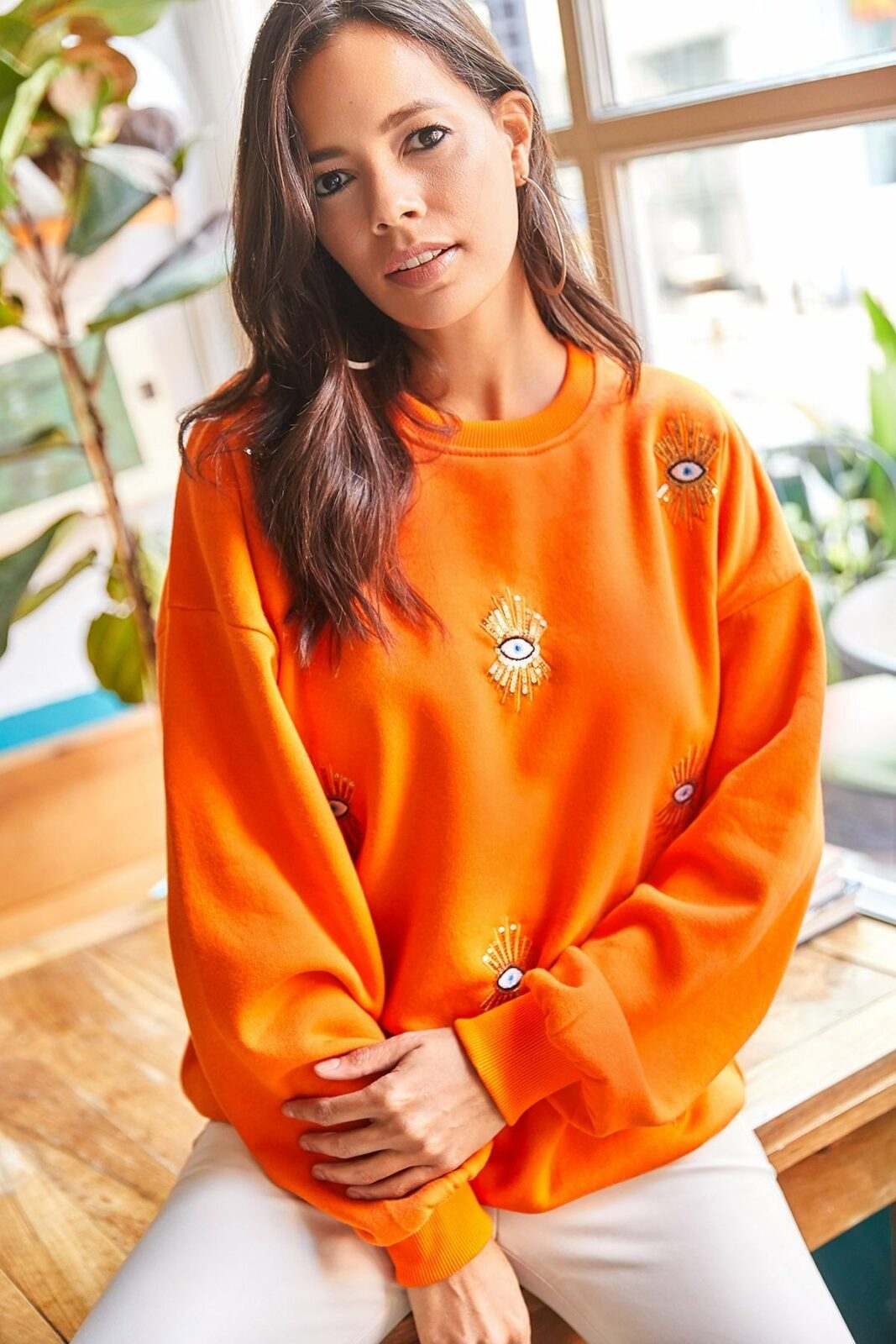 Olalook Sweatshirt - Orange