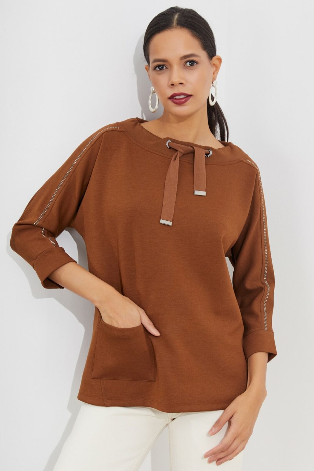 Cool & Sexy Sweatshirt - Brown