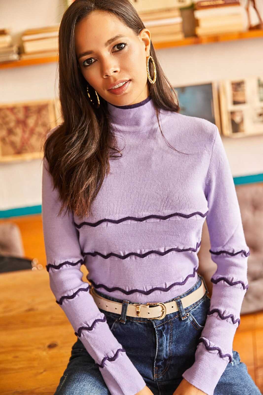 Olalook Sweater - Purple